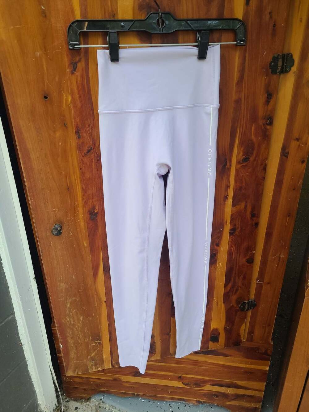 OFFLINE by Aerie Goals High Waisted 7/8 Legging Light Purple